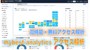 Mybest-Analytics 高機能アクセス解析スクリプト システム情報と管理画面